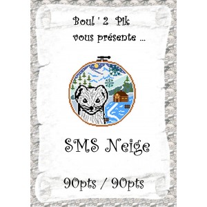 SMS Neige version papier
