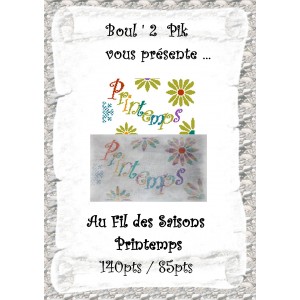 Au Fil des Saisons - Printemps - V papier