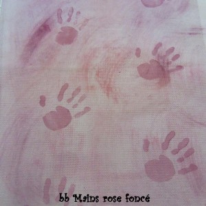 BB Mains Rose Fonc&eacute;